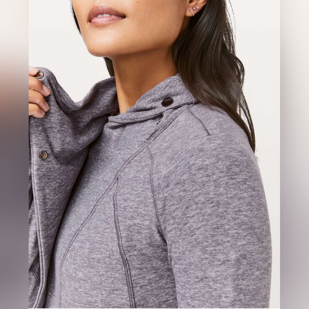 Lululemon Rulu Rally Wrap In Heathered Purple Size 4 - Picture 10 of 10